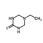 CAS#: 21306-29-6， 5-Ethyl-1,3,5-Triazinane-2-Thione
