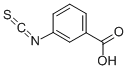 structure of CAS# 2131-63-7, 3-Isothiocyanato-Benzoic Acid;Nsc53162;Benzoic Acid, 3-Isothiocyanato-