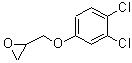 structure of CAS# 21320-30-9, 2-[(3,4-Dichlorophenoxy)Methyl]Oxirane;1,2-dichloro-4-(oxiran-2-ylmethoxy)benzene;2-(3,4-dichlorophenoxymethyl)oxirane;2,3-Epoxypropyl 3,4-dichlorophenyl ether