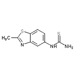 CAS#: 21325-19-9， 1-(2-Methyl-1,3-Benzothiazol-5-Yl)Thiourea