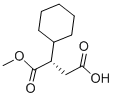 结构式 CAS# 213270-44-1, (S)-2-环己基琥珀酸 1-甲基酯