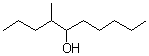 structure of CAS# 213547-15-0, 4-Methyl-5-Decanol;4-Methyl-5-decanol, erythro + threo;decan-5-ol, 4-methyl-;n-Pentyl 2-pentyl carbinol
