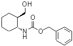 结构式 CAS# 213672-68-5, [(1R,2R)-2-(羟基甲基)环己基]氨基甲酸苄酯