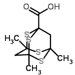 CAS#: 21404-62-6， 3,5,7-Trimethyl-2,4,6,8-Tetrathiatricyclo[3.3.1.1<Sup>3,7</Sup>]Decane-1-Carboxylic Acid