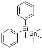CAS#: 214279-38-6， Methyl(Diphenyl)(Trimethylstannyl)Silane
