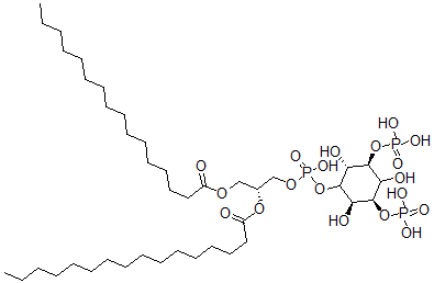 CAS#: 214282-36-7， D-Myo-Inositol, 1-(2R)-2,3-Bis(1-Oxohexadecyl)Oxypropyl Hydrogen Phosphate 3,5-Bis(Dihydrogen Phosphate)