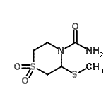 CAS#: 21429-09-4， 3-(Methylsulfanyl)-4-Thiomorpholinecarboxamide 1,1-Dioxide
