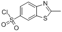 structure of CAS# 21431-13-0, 4,5-Dibromo-2-Furancarboxylic Acid;2-Methyl-1,3-Benzothiazole-6-Sulfonyl Chloride(SALTDATA: FREE);2-METHYL-1,3-BENZOTHIAZOLE-6-SULPHONYL CHLORIDE 95+%
