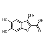 CAS#: 21452-90-4， 5,6-Dihydroxy-3-Methyl-1-Benzofuran-2-Carboxylic Acid