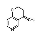CAS#: 214633-30-4， 4-Methylene-3,4-Dihydro-2H-Pyrano[3,2-c]Pyridine