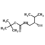 CAS#: 214679-15-9， 2-Methyl-2-Propanyl [(2S)-2-Hydroxy-3-Methylbutyl]Carbamate