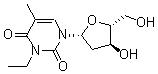 CAS#: 21473-40-5， N(3)-Ethylthymidine