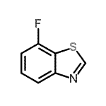 CAS#: 214855-12-6， 7-Fluoro-1,3-Benzothiazole