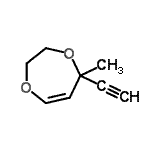 CAS#: 214967-70-1， 5-Ethynyl-5-Methyl-2,3-Dihydro-1,4-Dioxepine