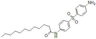CAS 登录号：21501-04-2， 单月桂基氨苯砜