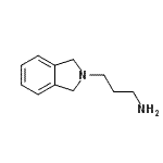 structure of CAS# 21507-93-7, 3-(1,3-Dihydro-2H-Isoindol-2-Yl)-1-Propanamine;3-(1,3-dihydro-2H-isoindol-2-yl)-1-propanamine;3-(1,3-dihydro-2H-isoindol-2-yl)propan-1-amine;3-(1,3-DI<wbr>HYDRO-2H-<wbr>ISOINDOL-<wbr>2-YL)PROP<wbr>AN-1-AMIN<wbr>E DIHYDRO<wbr>CHLORIDE