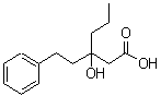 CAS#: 215316-59-9， 3-Hydroxy-3-(2-Phenylethyl)Hexanoic Acid