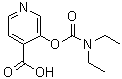 CAS#: 215364-83-3， 3-[(Diethylcarbamoyl)Oxy]Isonicotinic Acid