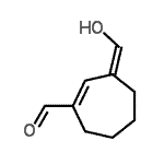 CAS#: 215525-22-7， (3Z)-3-(Hydroxymethylene)-1-Cycloheptene-1-Carbaldehyde