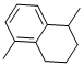 structure of CAS# 21564-91-0, 1,5-Dimethyl-1,2,3,4-Tetrahydronaphthalene;1,5-Dimethyltetralin;Naphthalene, 1,2,3,4-Tetrahydro-1,5-Dimethyl-;528137_Aldrich