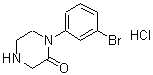 CAS#: 215649-81-3， 1-(3-Bromophenyl)-2-Piperazinone Hydrochloride (1:1)