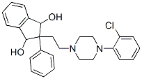 CAS#: 21569-42-6， 2-[2-[4-(2-Chlorophenyl)-1-Piperazinyl]Ethyl]-2-Phenyl-1,3-Indanediol