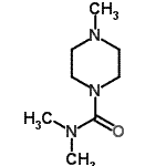CAS#: 21579-89-5， N,N,4-Trimethyl-1-Piperazinecarboxamide