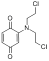 CAS#: 2158-71-6， 2-[Bis(2-Chloroethyl)Amino]Cyclohexa-2,5-Diene-1,4-Dione