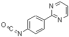 结构式 CAS# 216059-84-6, 2-(4-异氰酸苯基)嘧啶