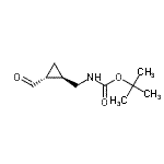 CAS#: 216144-25-1， 2-Methyl-2-Propanyl {[(1R,2R)-2-Formylcyclopropyl]Methyl}Carbamate