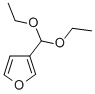 structure of CAS# 216144-29-5, 3-Furaldehyde Diethyl Acetal;Fs000005;Zinc02244216