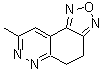 CAS 登录号：216218-93-8， 8-甲基-4,5-二氢[1,2,5]恶二唑并[3,4-f]噌啉