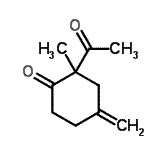 CAS#: 216302-79-3， 2-Acetyl-2-Methyl-4-Methylene-Cyclohexan-1-One