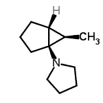 CAS#: 216314-48-6， 1-[(1R,5R,6R)-6-Methylbicyclo[3.1.0]Hex-1-Yl]Pyrrolidine