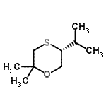 CAS#: 216376-37-3， (5R)-5-Isopropyl-2,2-Dimethyl-1,4-Oxathiane