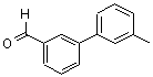 structure of CAS# 216443-78-6, 3-(3-Methylphenyl)Benzaldehyde;Zinc01260121