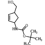 CAS#: 216481-83-3， 2-Methyl-2-Propanyl [4-(Hydroxymethyl)-2-Cyclopenten-1-Yl]Carbamate