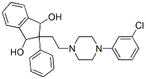 CAS#: 21662-84-0， 2-[2-[4-(M-Chlorophenyl)-1-Piperazinyl]Ethyl]-2-Phenyl-1,3-Indanediol