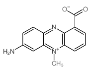 CAS#: 21668-67-7， 7-Amino-1-Carboxylato-5-Methylphenazin-5-Ium
