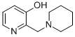 CAS 登录号：2168-16-3， 2-(哌啶-1-基甲基)吡啶-3-醇