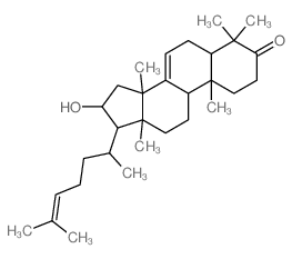 CAS#: 21688-61-9， (13alpha,14beta,17alpha)-16beta-Hydroxy-5alpha-Lanosta-7,24-Dien-3-One