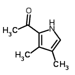 CAS 登录号：2169-18-8， 1-(3,4-二甲基-1H-吡咯-2-基)乙酮