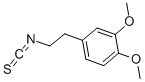 structure of CAS# 21714-25-0, 4-(2-Isothiocyanatoethyl)-1,2-Dimethoxy-Benzene;4-(2-Isothiocyanatoethyl)-1,2-Dimethoxy-Benzene;3,4-Dimethoxyphenethyl Isothiocyanate;Bb_Sc-1804