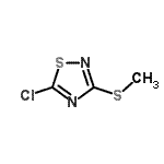 CAS#: 21735-15-9， 5-Chloro-3-(Methylsulfanyl)-1,2,4-Thiadiazole