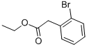 structure of CAS# 2178-24-7, 2-Bromo-Benzeneacetic Acid Ethyl Ester;Benzeneacetic Acid, 2-Bromo-, Ethyl Ester