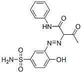 CAS#: 21811-92-7， 4-Hydroxy-3-[[2-Oxo-1-(Phenylcarbamoyl)Propyl]Azo]Benzenesulfonamide