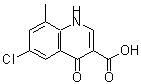 CAS#: 218156-60-6， 6-Chloro-8-Methyl-4-Oxo-1,4-Dihydro-3-Quinolinecarboxylic Acid