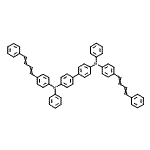 CAS#: 218276-54-1， N-Phenyl-4-(4-Phenylbuta-1,3-Dienyl)-N-[4-[4-(N-[4-(4-Phenylbuta-1,3-Dienyl)Phenyl]Anilino)Phenyl]Phenyl]Aniline