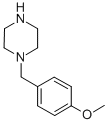 structure of CAS# 21867-69-6, 1-[(4-Methoxyphenyl)Methyl]-Piperazine;1-(4-Methoxybenzyl)Piperazine-1,4-Diium;Zinc00255780
