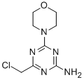 结构式 CAS# 21868-41-7, 4-(氯甲基)-6-(4-吗啉基)-1,3,5-三嗪-2-胺